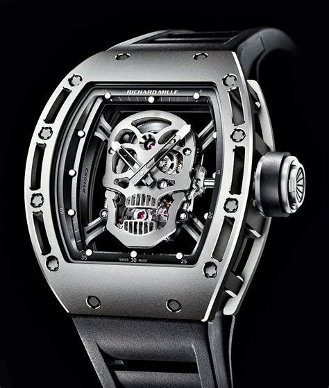 relogio richard mille skull replica|rm 052 skull price.